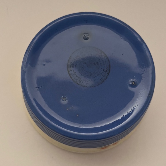 Universal Potteries Blue Bell Salt & Pepper Shakers and Circus Pattern Bowl - Picture 2 of 6